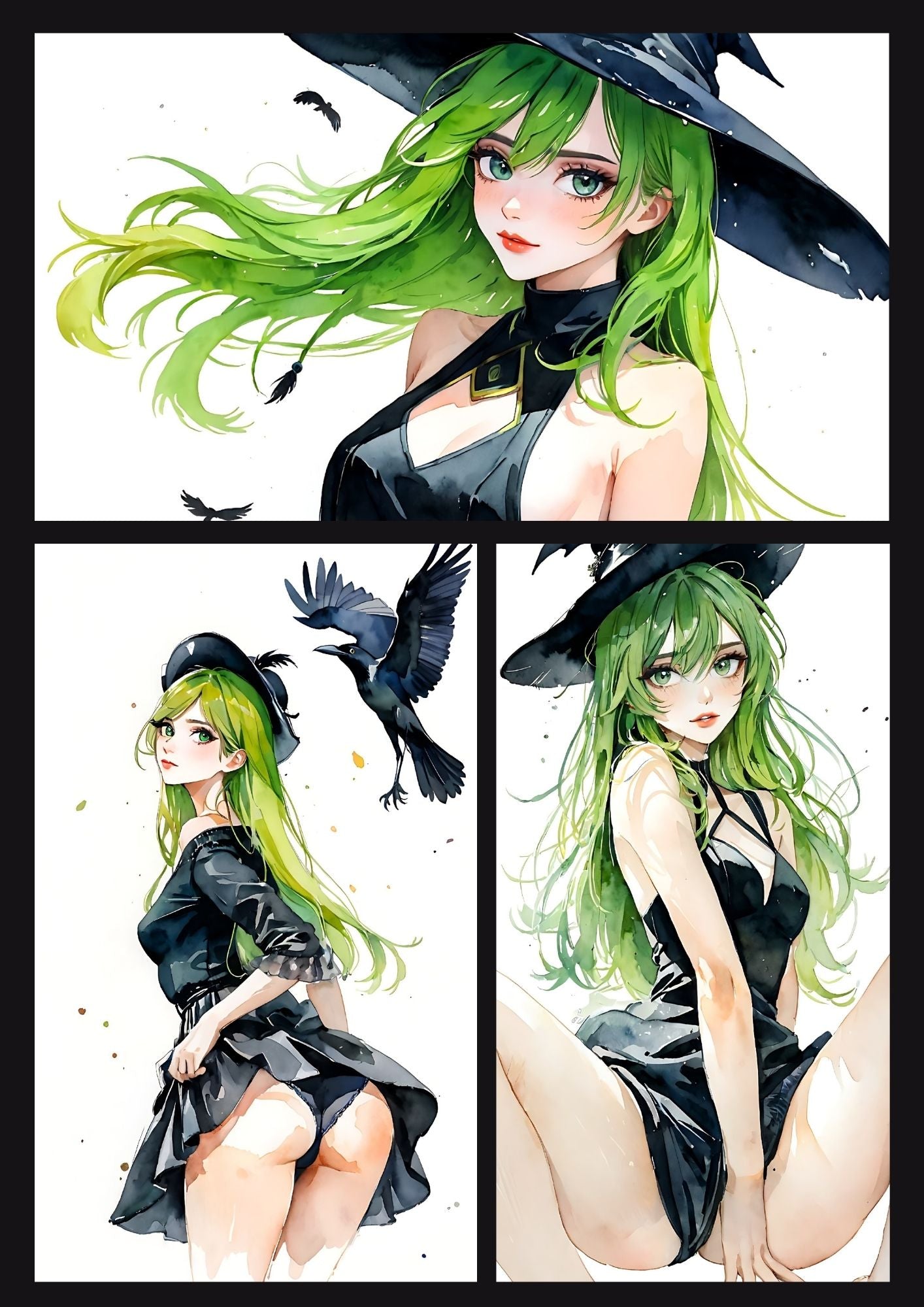 Hentai manga girls, Erotic memory, 200 pages.