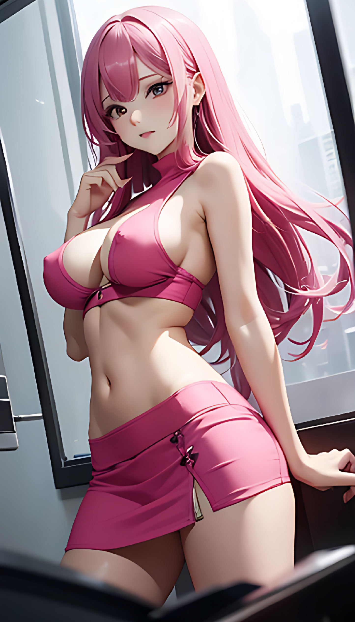 Hentai manga girls, pink temptation. 250 pages.