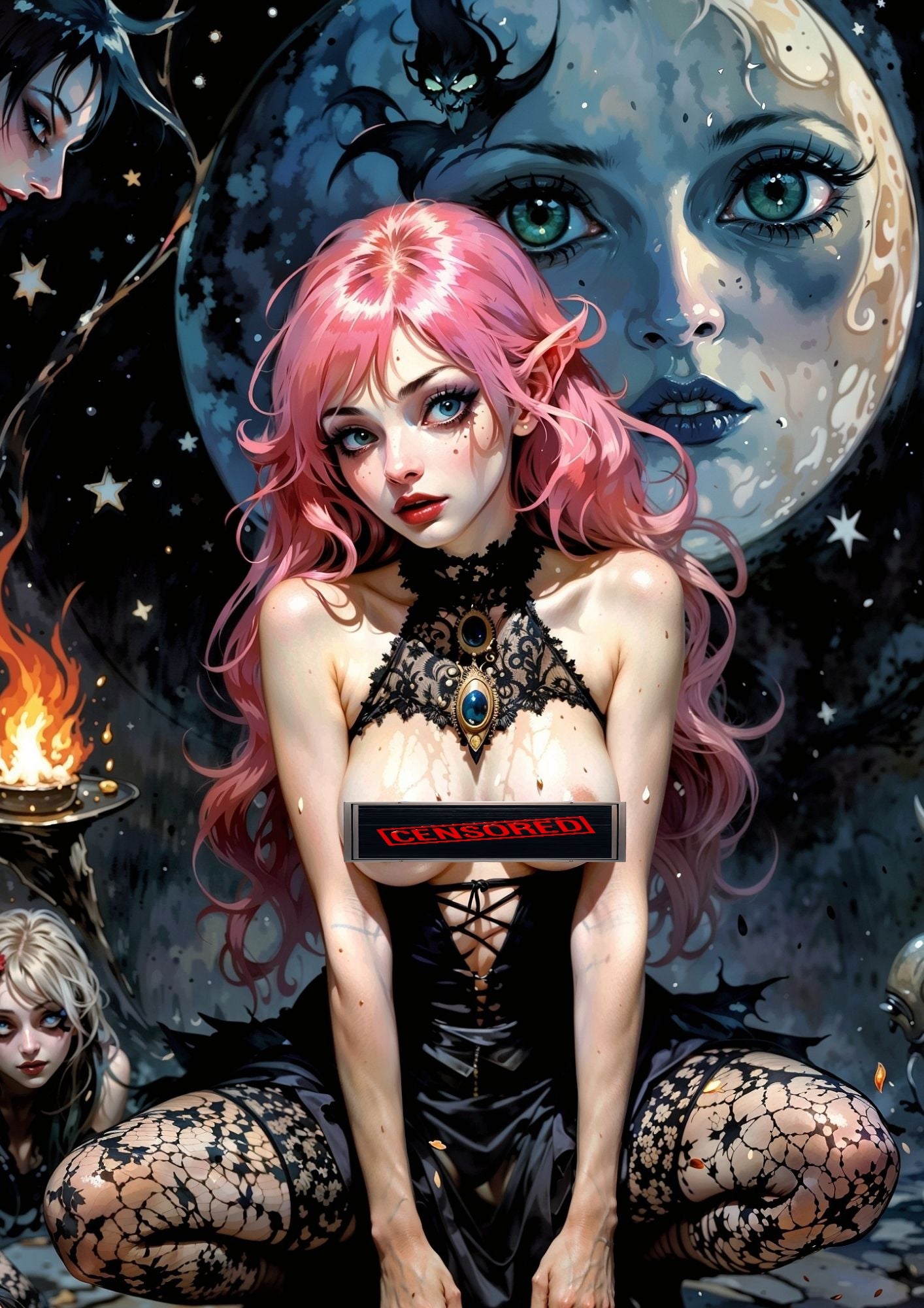 Hentai manga girls, NSFW Art special, 450 images.