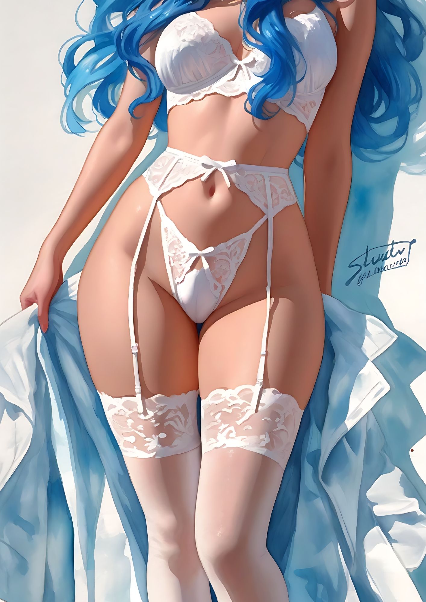 Hentai manga Girls, all for her, 200 images.