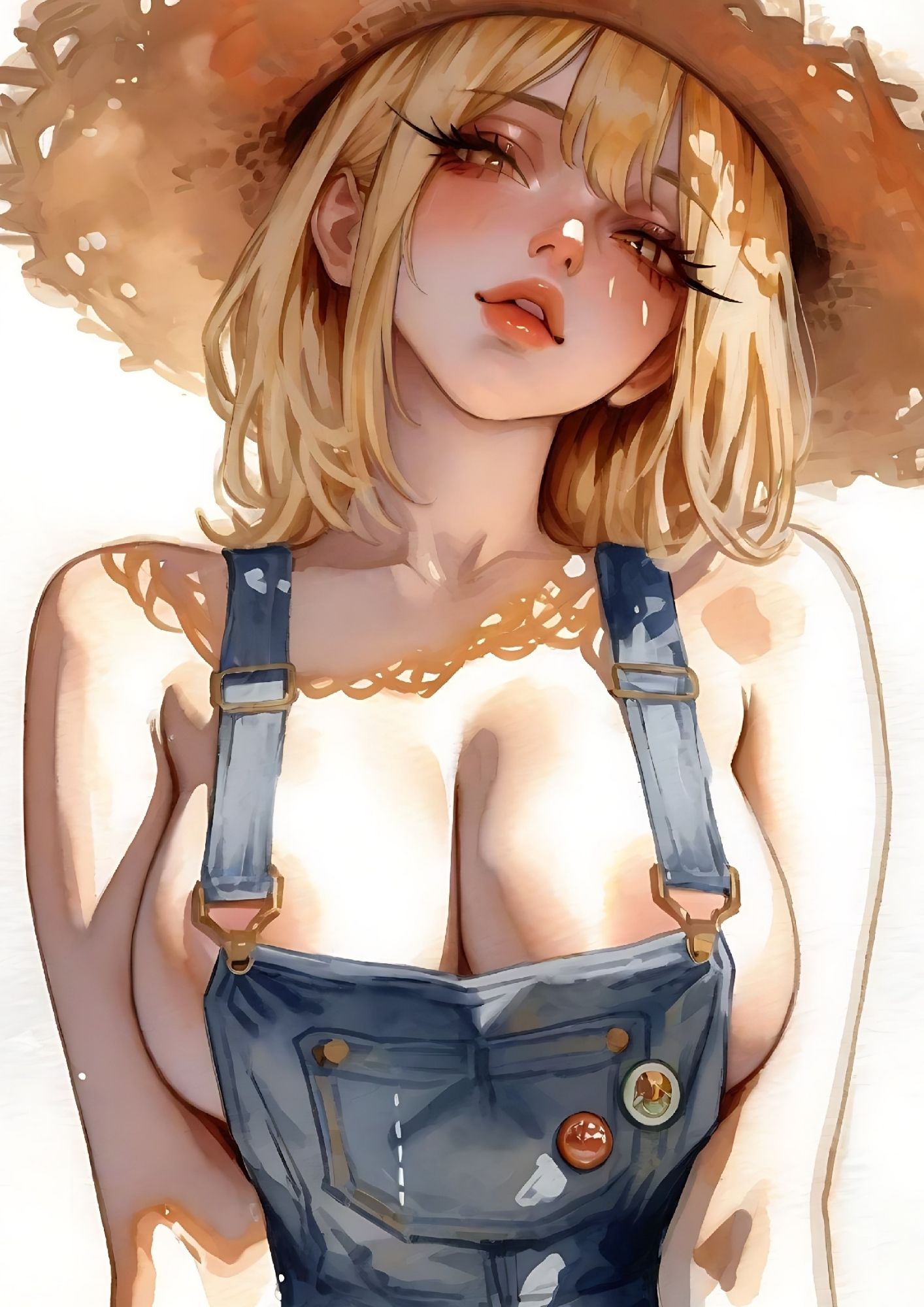 Hentai manga girls, day on The farm, 175 images.