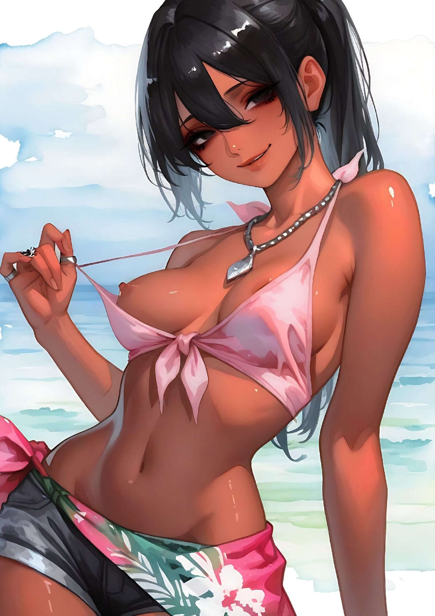 Hentai manga girls, Tropical dream, 330 images.
