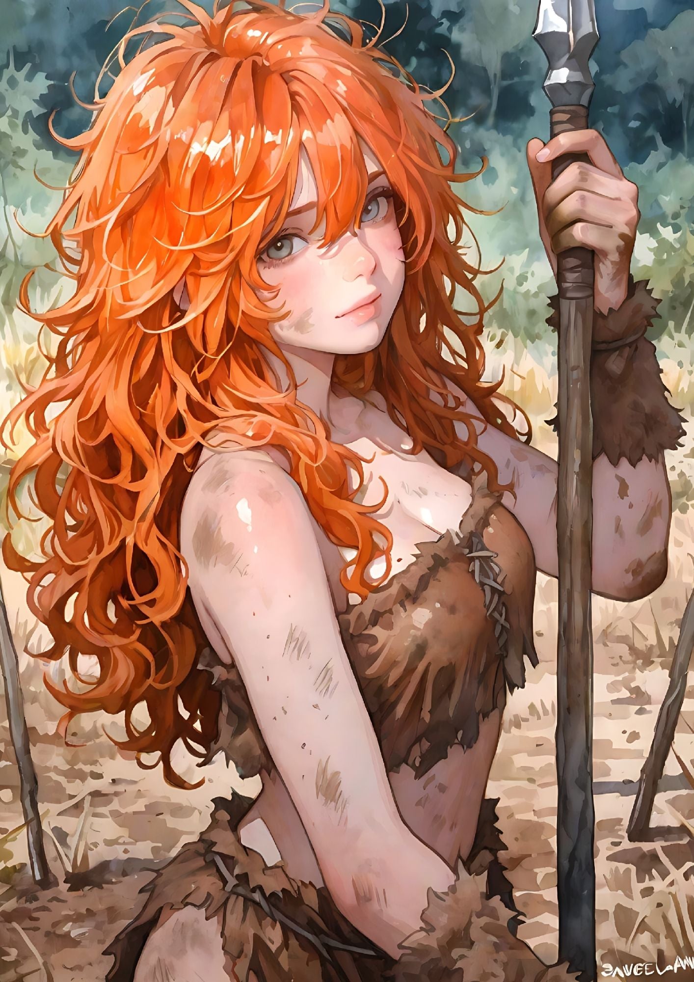Hentai manga Girls, the Wild girl, 150 images.