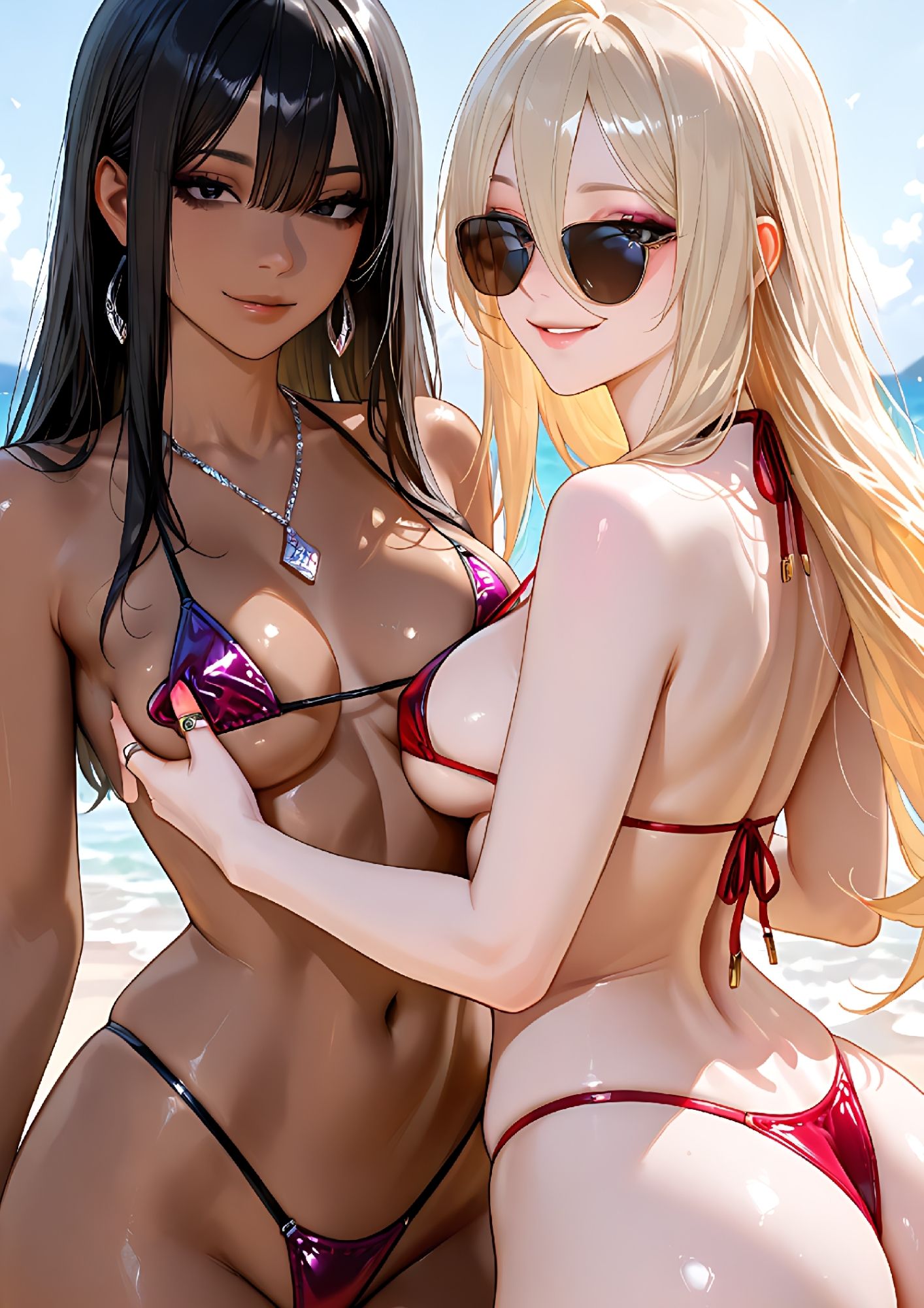 Hentai manga girls, Tropical dream, 330 images.