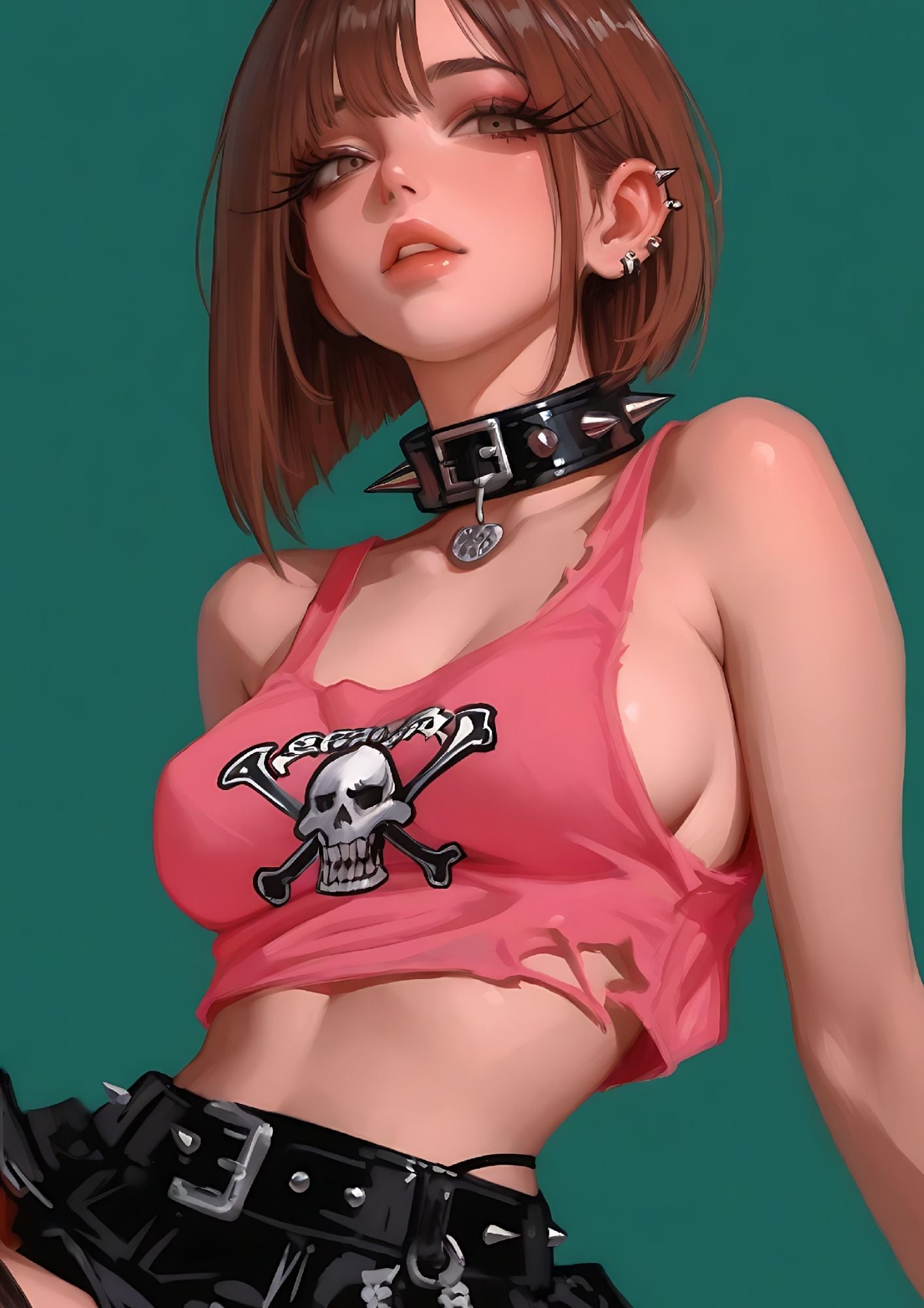 Hentai manga girls, hard and punk, 120 images.