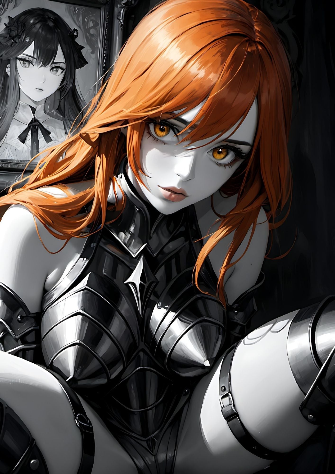 Hentai manga girls, warrior rest, 100 images.