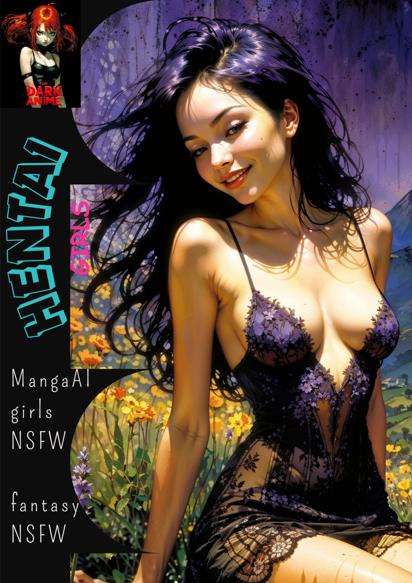 Pack Hentai manga girls, more than 1000 images, 13 ebooks in PDF