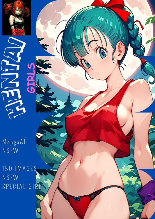Hentai manga girls, special girls, 150 images.