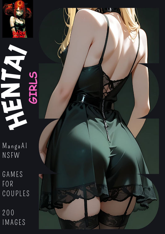 Hentai manga girls, couple games, 200 images.