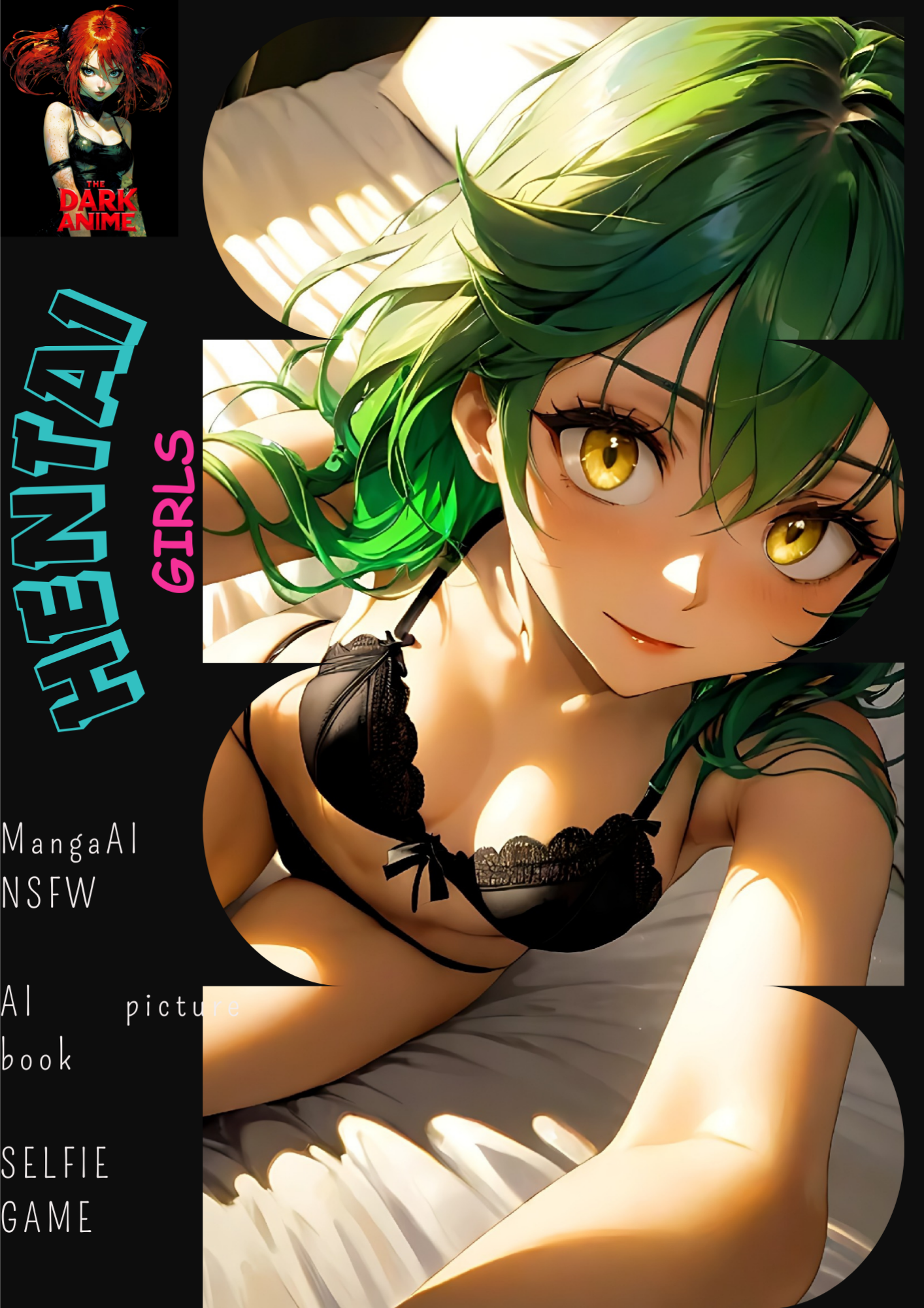 Pack Hentai manga girls, more than 1000 images, 13 ebooks in PDF
