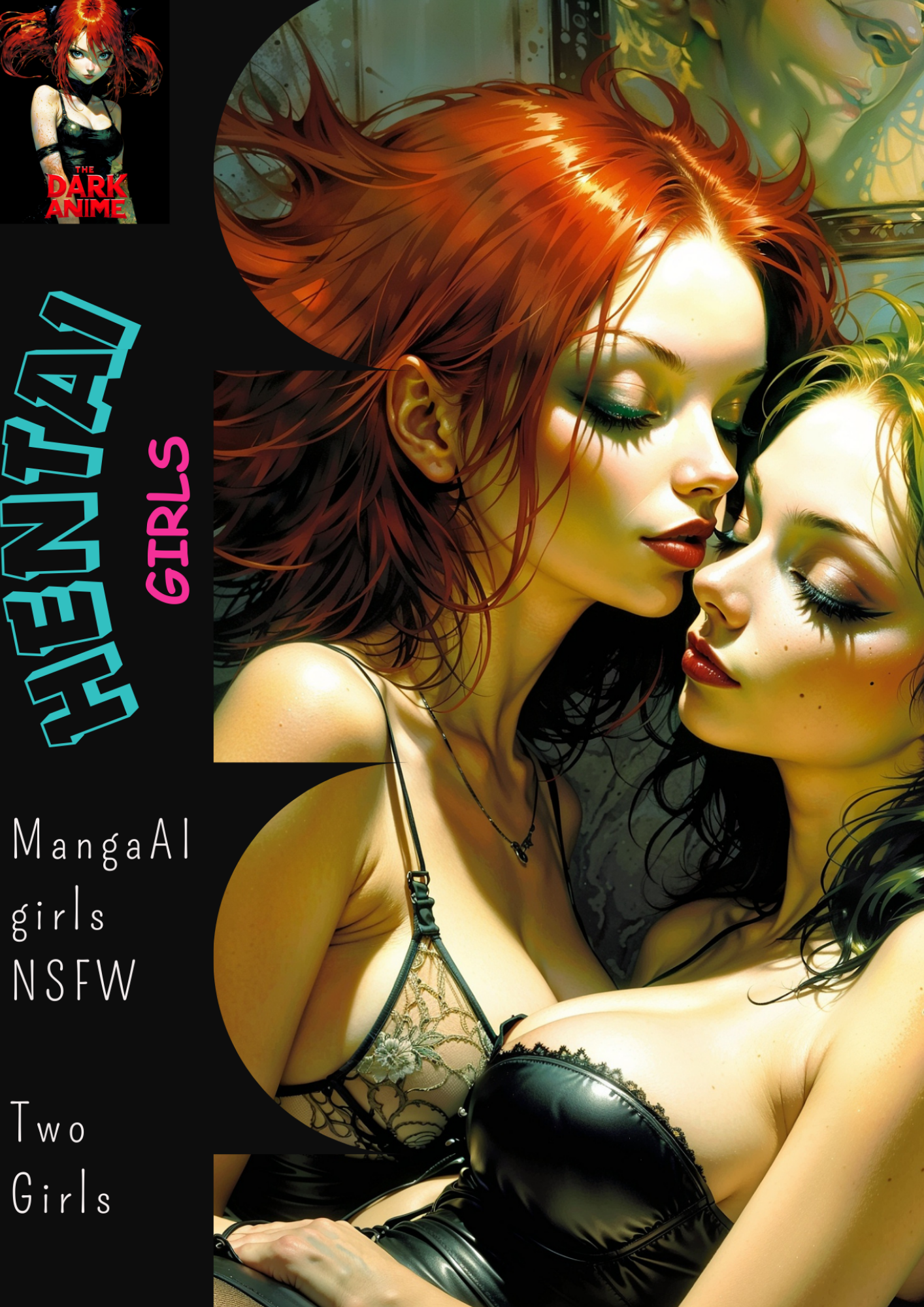 Pack Hentai manga girls, more than 1000 images, 13 ebooks in PDF