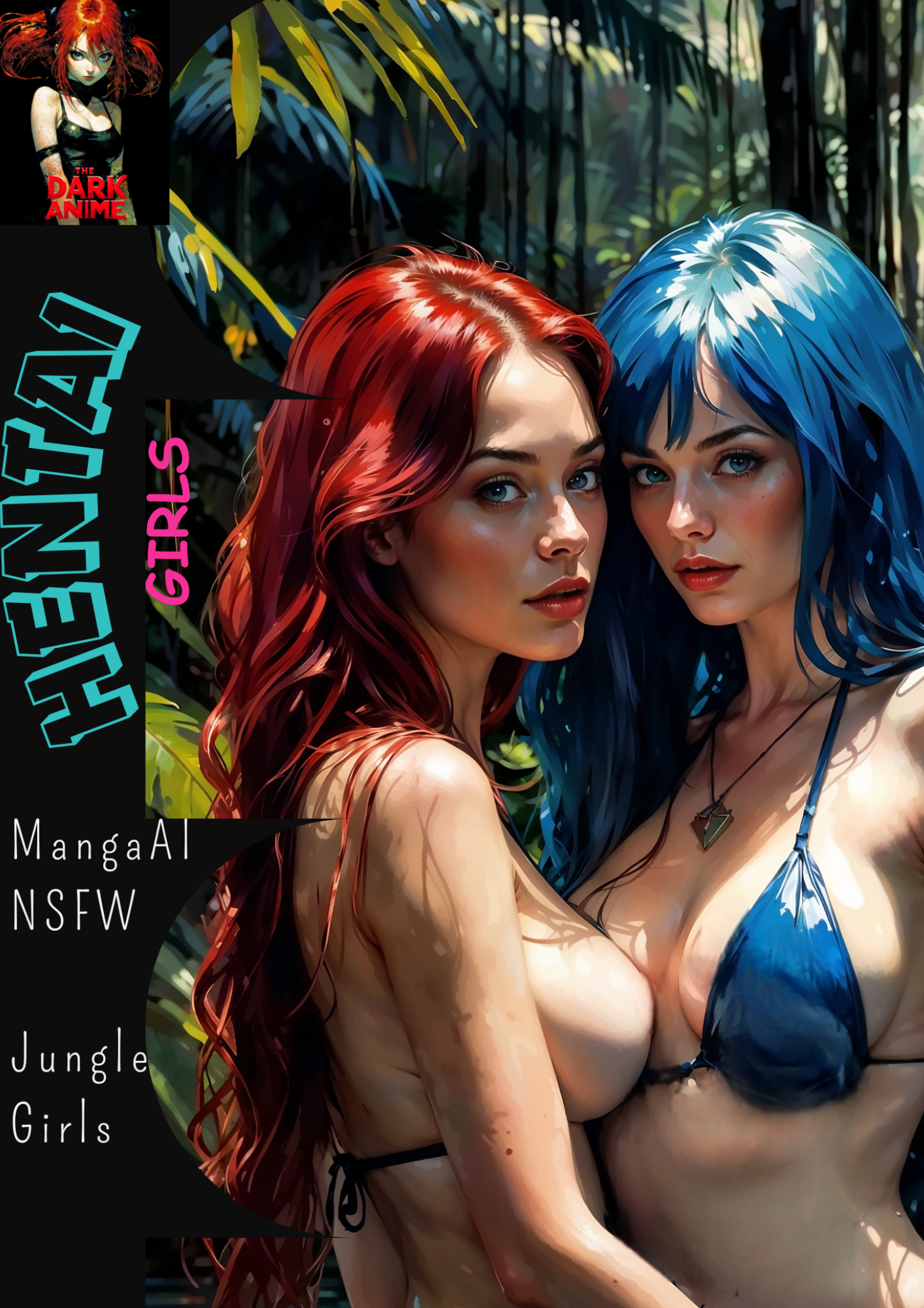 Pack Hentai manga girls, more than 1000 images, 13 ebooks in PDF