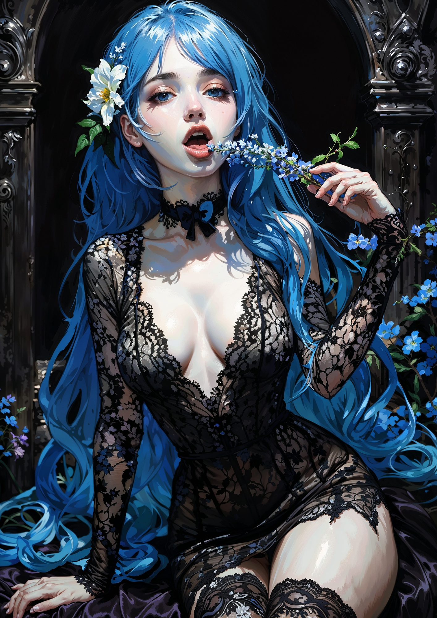 hentai manga girls, flower girl, 55 images.
