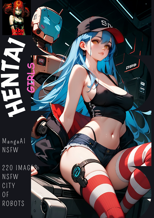 Hentai manga girls, ROBOT CITY, 220 IMAGES.