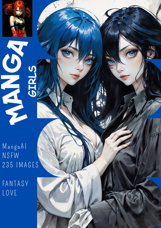 Hentai manga girls, fantasy love, 225 images.