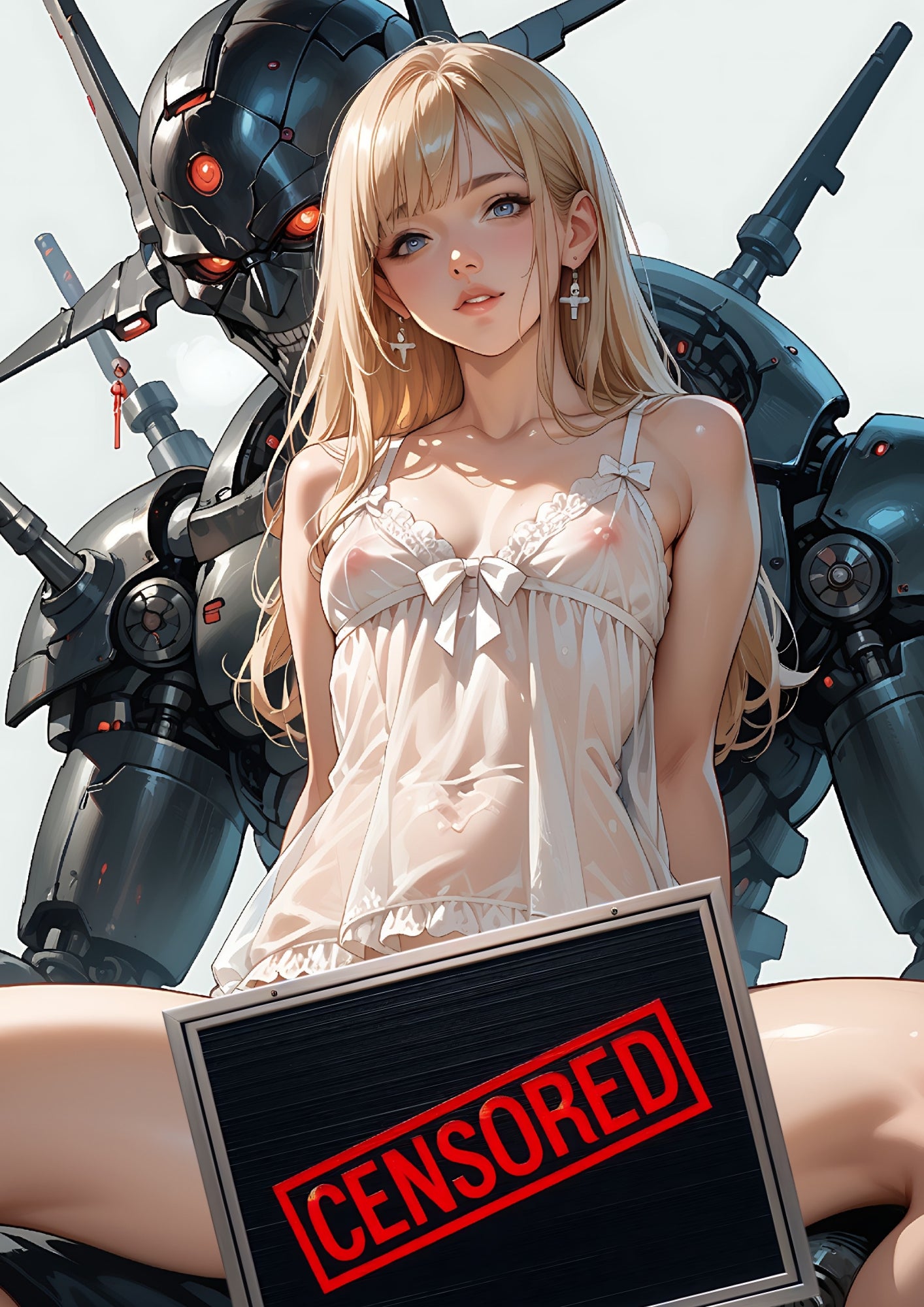 Hentai manga girls, robotic love, 110 images.