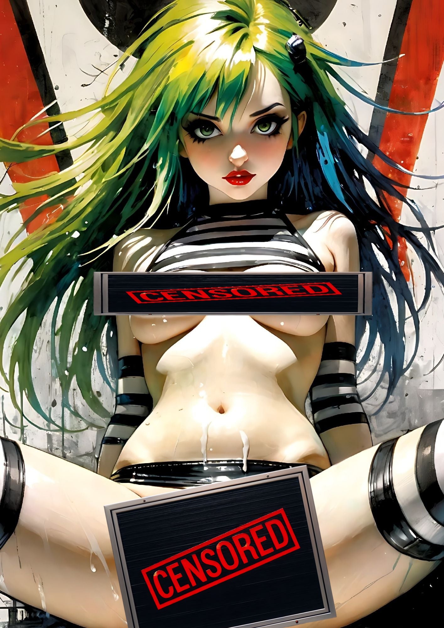 Hentai manga girls, art girl, 100 images.