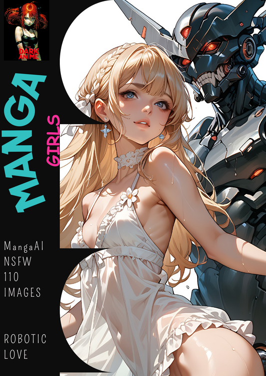 Hentai manga girls, robotic love, 110 images.