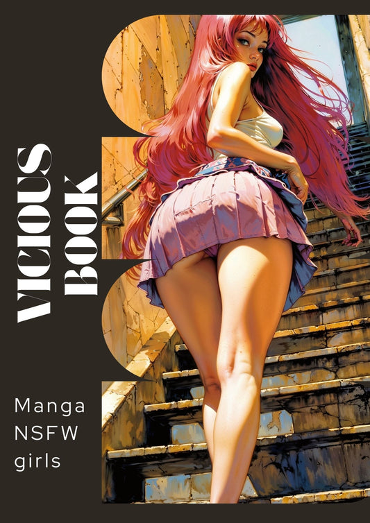 Hentai manga girls, pink temptation. 250 pages.