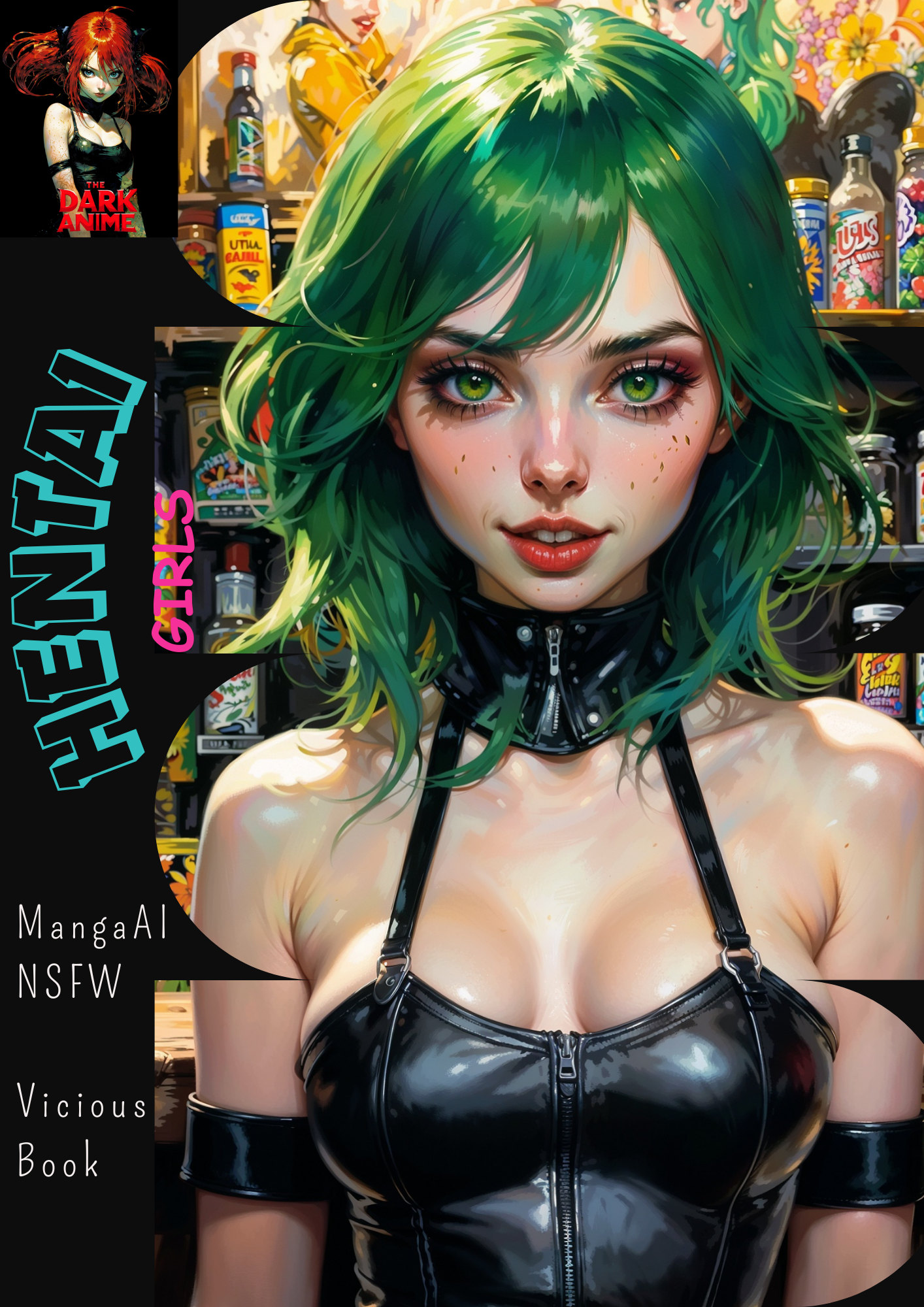 Pack Hentai manga girls, more than 1000 images, 13 ebooks in PDF