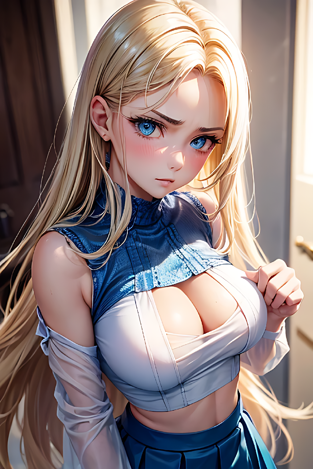 hentai manga girls, blonde explosion, 50 images.