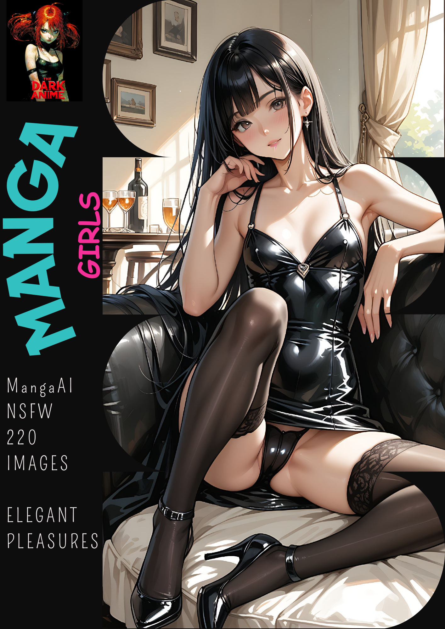 Hentai manga girls, elegant pleasures, 220 images.