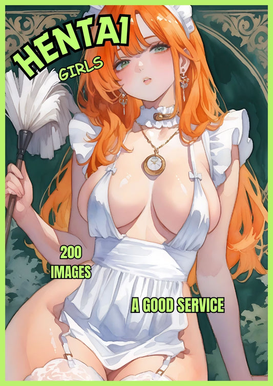 Hentai manga girls, A good service, 200 images