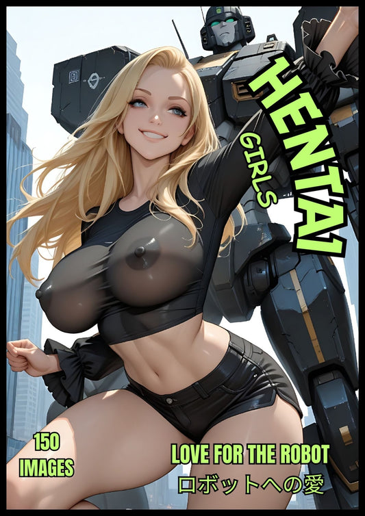Hentai manga girls, loves the robot, 150 images