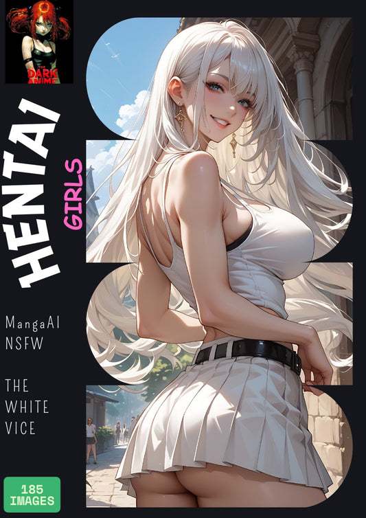 Hentai manga girls, white vice, 185 images.
