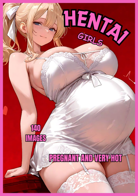 Hentai manga Girls, pregnant and very hot, 140 images.