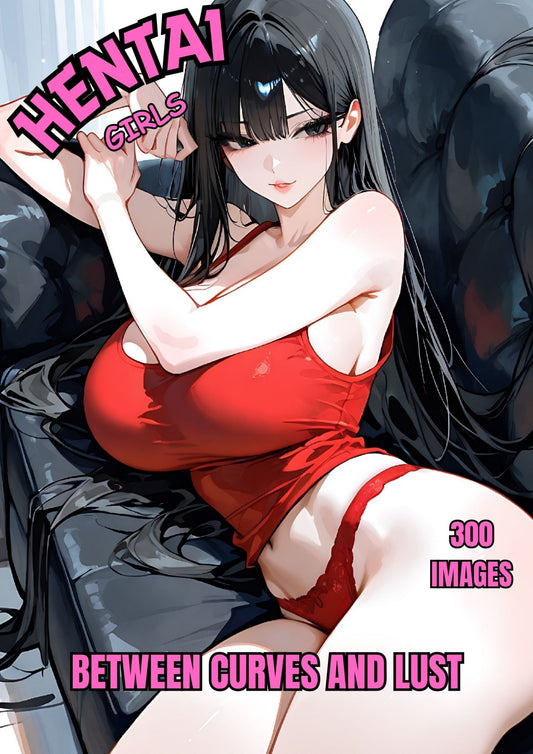 Hentai manga girls, between curves and lust, 300 images.