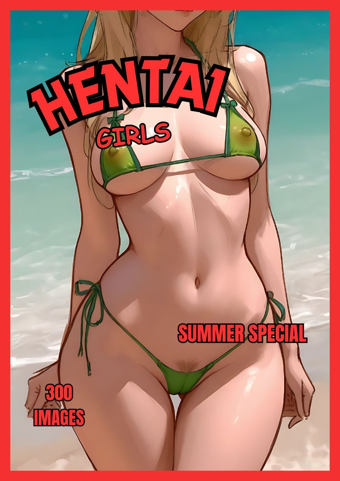 Hentai manga girls, summer special, 300 images.