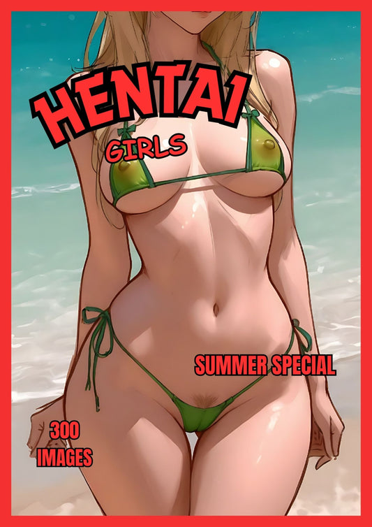 Hentai manga girls, summer special, 300 images.