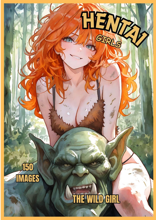 Hentai manga Girls, the Wild girl, 150 images.