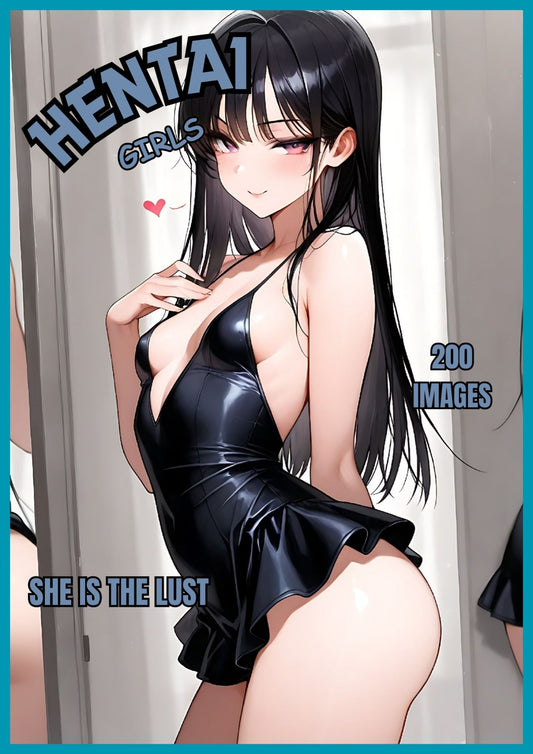 Hentai manga girls, she is the lust, 200 images.