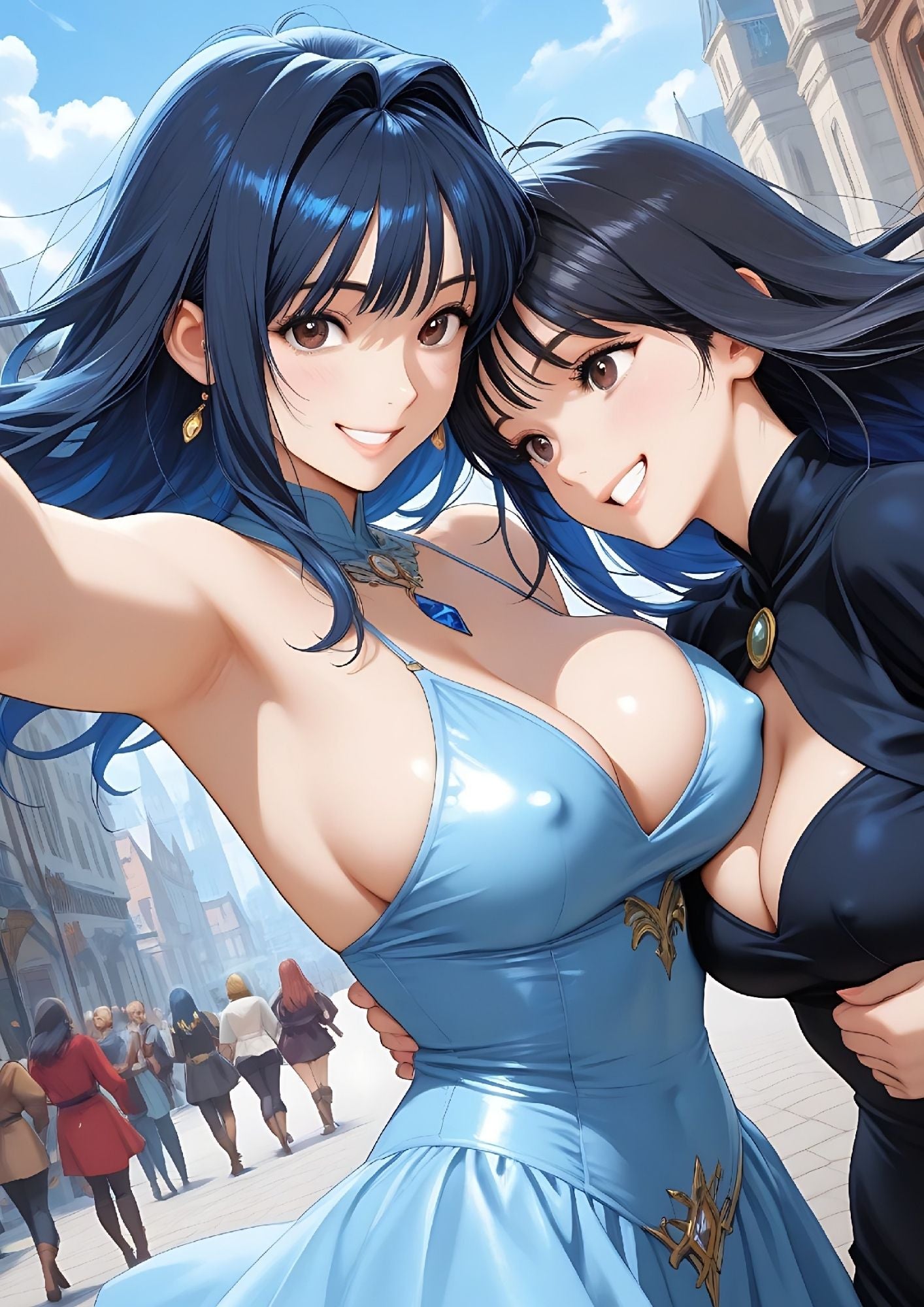 Hentai manga girls, fantastic vice duo, 350 images.
